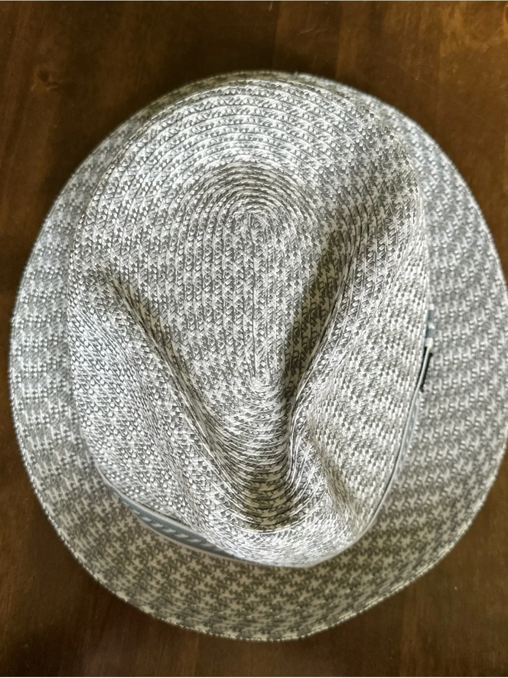 Bailey of Hollywood Mannes fedora hat gray braided mens size xl